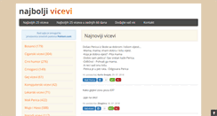 Desktop Screenshot of najboljivicevi.com