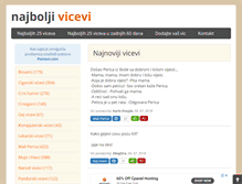 Tablet Screenshot of najboljivicevi.com